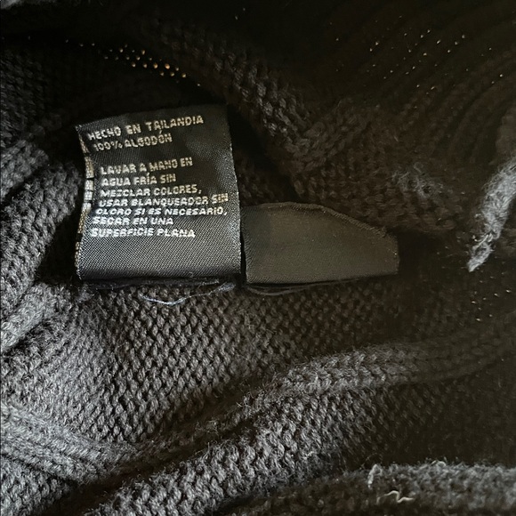 Nautica Dark Knit Cotton Sweater - Picture 10 of 11